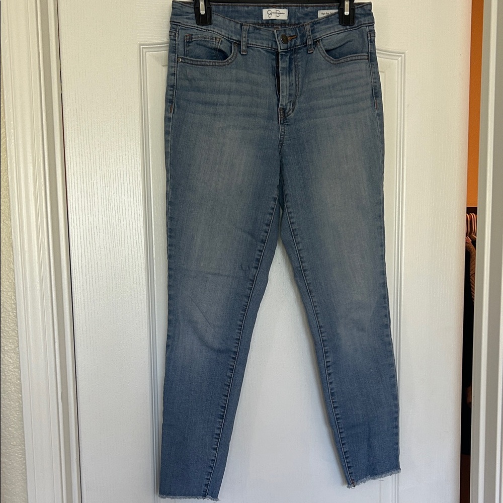 Jessica Simpson High Rise Light Blue Jeans